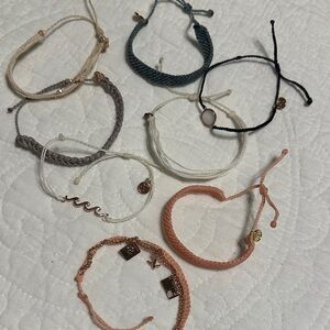 Pura Vida Pastel and Neutral Bracelet Set